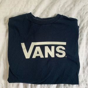 VANS blue sweatshirt
